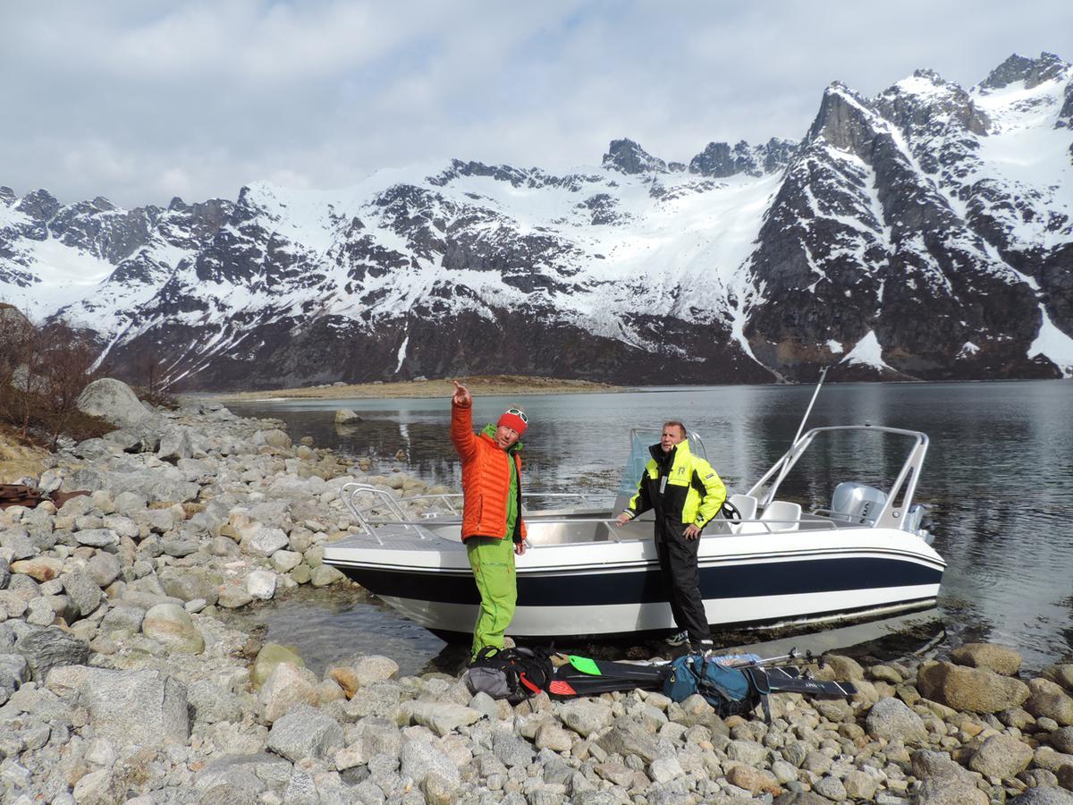 Ersfjordbotn Brygge Aparthotel ภายนอก รูปภาพ